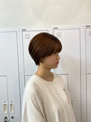 ショート 川角 しなのヘアスタイル