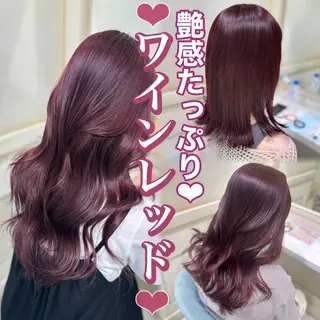 ロング カラー 透明感カラー🎀 みゆうのヘアスタイル