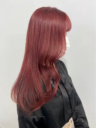 ロング カラー ヘアアレンジ 🎀ブリーチ×艶髪 🎀 ♡さや♡のヘアスタイル