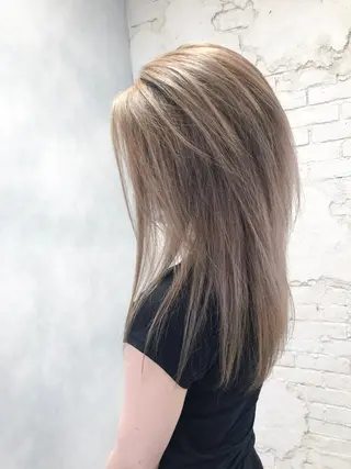 セミロング カラー welring hair salonのヘアスタイル