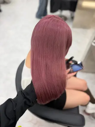 ロング カラー ヘアアレンジ 透明感カラー🎀艶髪 Anju/渋谷🎀のヘアスタイル