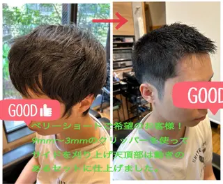 ショート 💈メンズカット ✂️ＤMのヘアスタイル