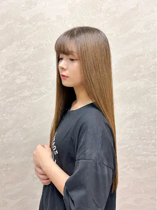 ロング miiro 長津田 髪質改善 フジムラのヘアスタイル