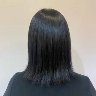 ミディアム ひらい るなのヘアスタイル