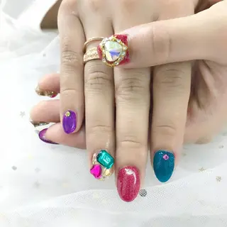 ネイル princess スカルプ専門店のネイルデザイン