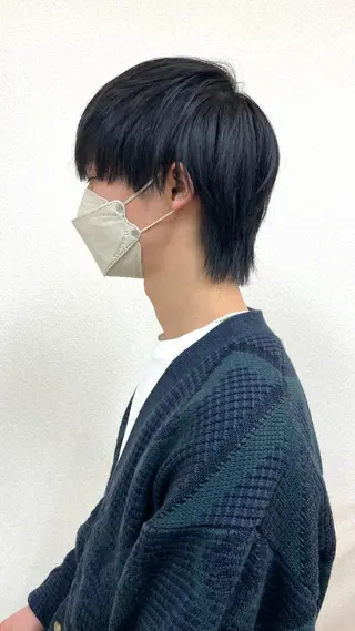 メンズ もりたみかこ 美容師お休み中のヘアスタイル