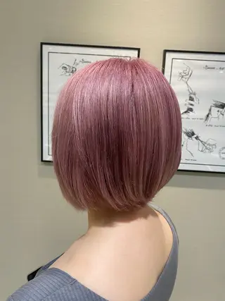 ショート カラー 鈴木 絢麗のヘアスタイル