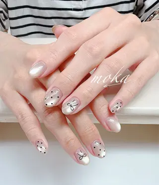 ネイル 胡蝶蘭レディースサロ ンNailMOKAのネイルデザイン