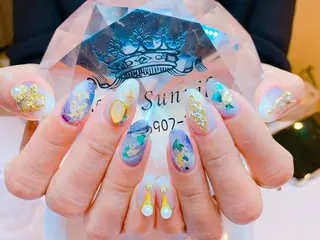 ネイル 長さだし専門店 M2　rikaのネイルデザイン
