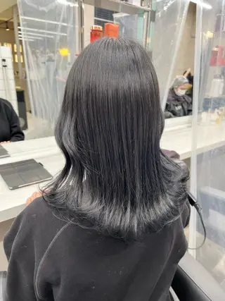 ショート カラー パーマ ヘアアレンジ メンズ キッズ ネイル マツエク・マツパ アイブロウ 上品＆韓国風 🥀海心🥀のヘアスタイル