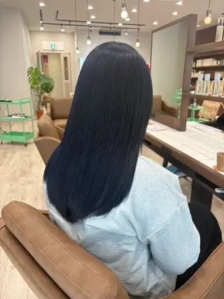 カラー まろみ暖色×ボブ ×chia🕯のヘアスタイル