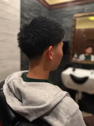 ショート メンズ 山田 蓮太のヘアスタイル