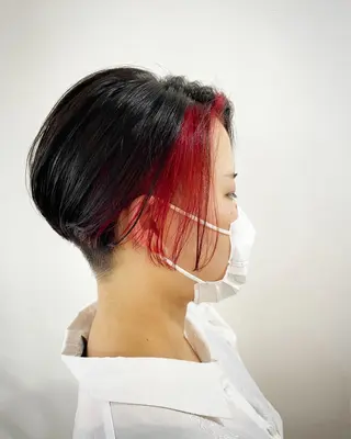 ショート mopa りこのヘアスタイル