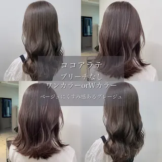 ロング カラー 古川 翔太郎 赤み消し/レイヤーのヘアスタイル