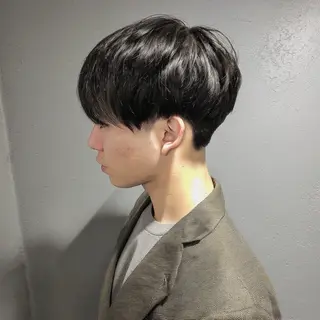 メンズ 金山／森心乃　カット ブリーチモデル募集中のヘアスタイル