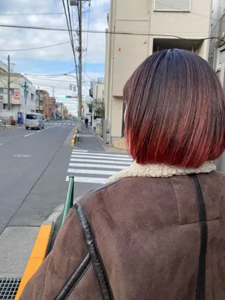 ミディアム Moca 〰️のヘアスタイル