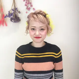 ヘアアレンジ 似合わせカット🌿 前川のヘアスタイル