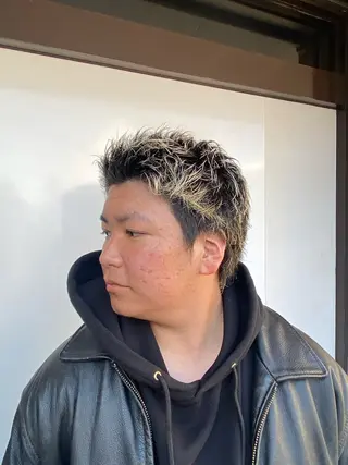ショート メンズ メンズサロン AXLのヘアスタイル