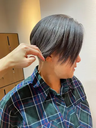 ショート カラー YUI/ ブリーチカラー🌷のヘアスタイル