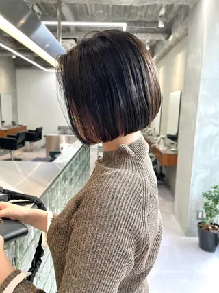 ショート 👑ボブはお任せ ミヤノ👑のヘアスタイル