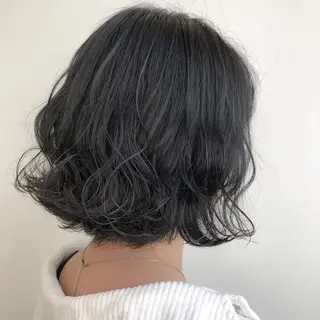ミディアム カラー 【透明感、艶髪】西村 有司のヘアスタイル