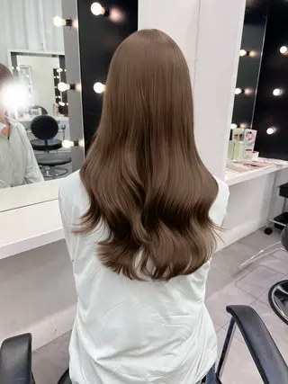 ロング しゅういち/赤み消し カラー特化のヘアスタイル