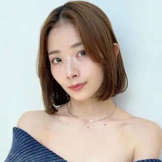 ミディアム カラー 畔上 尚也のヘアスタイル