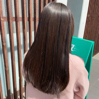 ロング カラー 💜推しインナー カラー/菊池柊真💜のヘアスタイル