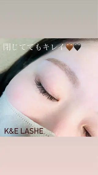 マツエク・マツパ K&E lashe /大垣 まつ毛、眉毛のマツエク・マツパデザイン