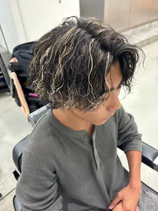 パーマ メンズ 土岐/メンズ専門 パーマ特化美容師🌀のヘアスタイル