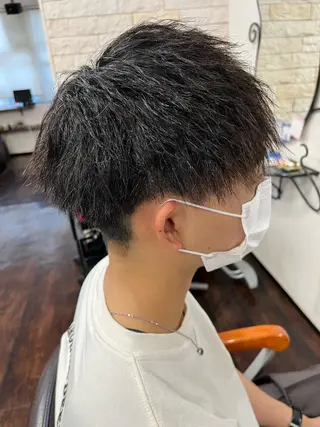 パーマ メンズ 田中 拓夢のヘアスタイル