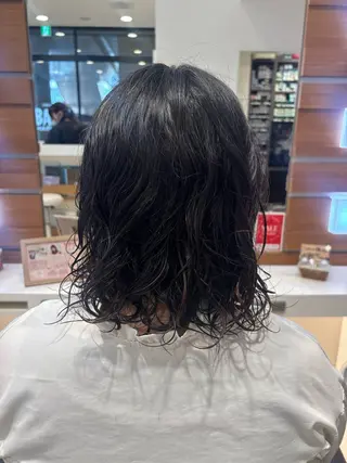ミディアム パーマ 💎【ちゅるんカラ ー】あいみ💎のヘアスタイル