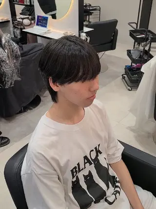 セミロング LEN名古屋/パーマ 海外ヘア/メンズ特化のヘアスタイル