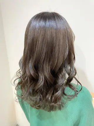 セミロング ✨美髪サラ艶トレンド 橋柿 実紀✨のヘアスタイル