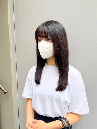 ロング 韓国好き🇰🇷 美容師MIKUのヘアスタイル