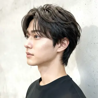 ショート メンズ リベイルけんた モデル募集のヘアスタイル