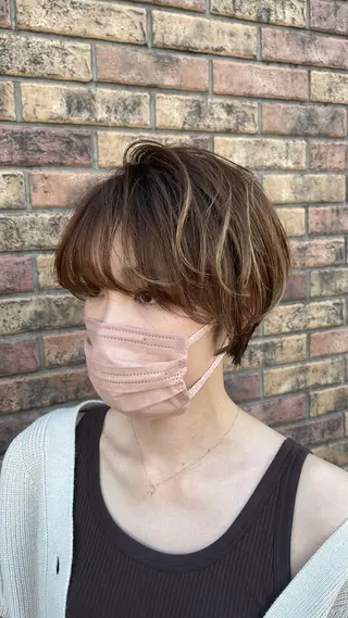ショート カラー 大住 京平のヘアスタイル