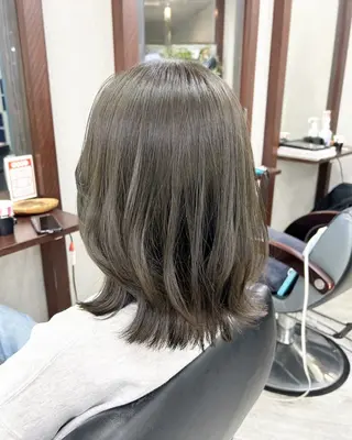 ミディアム カラー *横浜駅* 金子 誠也のヘアスタイル