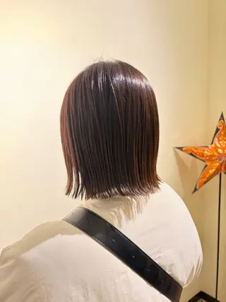 ミディアム 樋口 未織のヘアスタイル