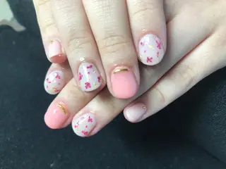 ネイル Mana ·͜· ❤︎のネイルデザイン