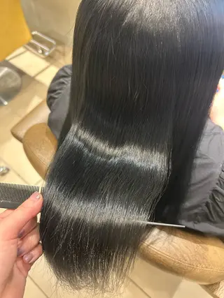 ロング 当日OK◎艶カラー /木下ゆりえ🌸のヘアスタイル