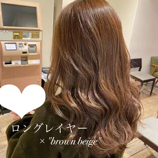ロング 顔周り/くびれヘア 韓国ヘア💕風間るなのヘアスタイル