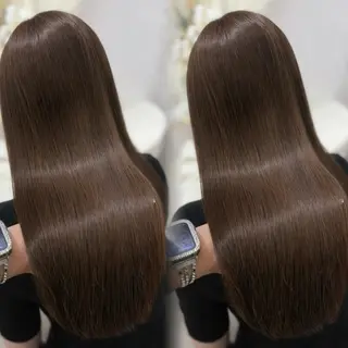 セミロング カラー 💙あおい💙大宮 🪽ワンカラー🪽のヘアスタイル