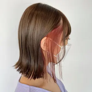 ミディアム ZAZA ASAMIのヘアスタイル