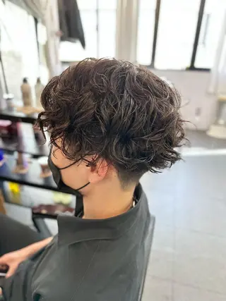 パーマ メンズ 元住吉プランツヘアー ☘️まるやま☘️のヘアスタイル