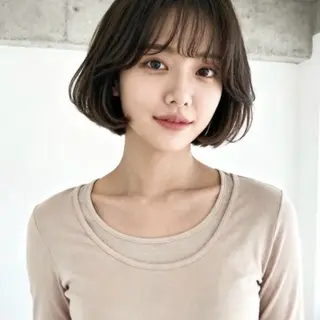 ショート カラー canon/レイヤー /透明感カラーのヘアスタイル