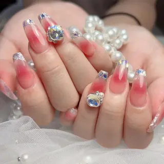 ネイル M🌷nail 長さだし専門店のネイルデザイン