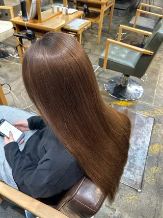 ロング yuto カラー/fanfunのヘアスタイル