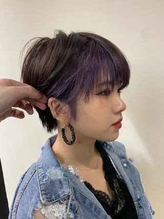ショート カラー 浦野 剛志のヘアスタイル