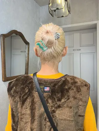 ヘアアレンジ ヘアセット🎀パーマ Tsubasaのヘアスタイル
